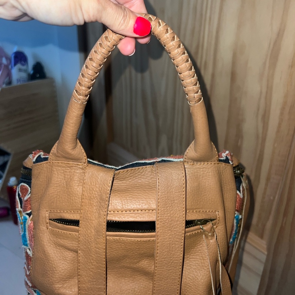 Cleobella Embroidered Multicolor Backpack - Picture 2 of 4